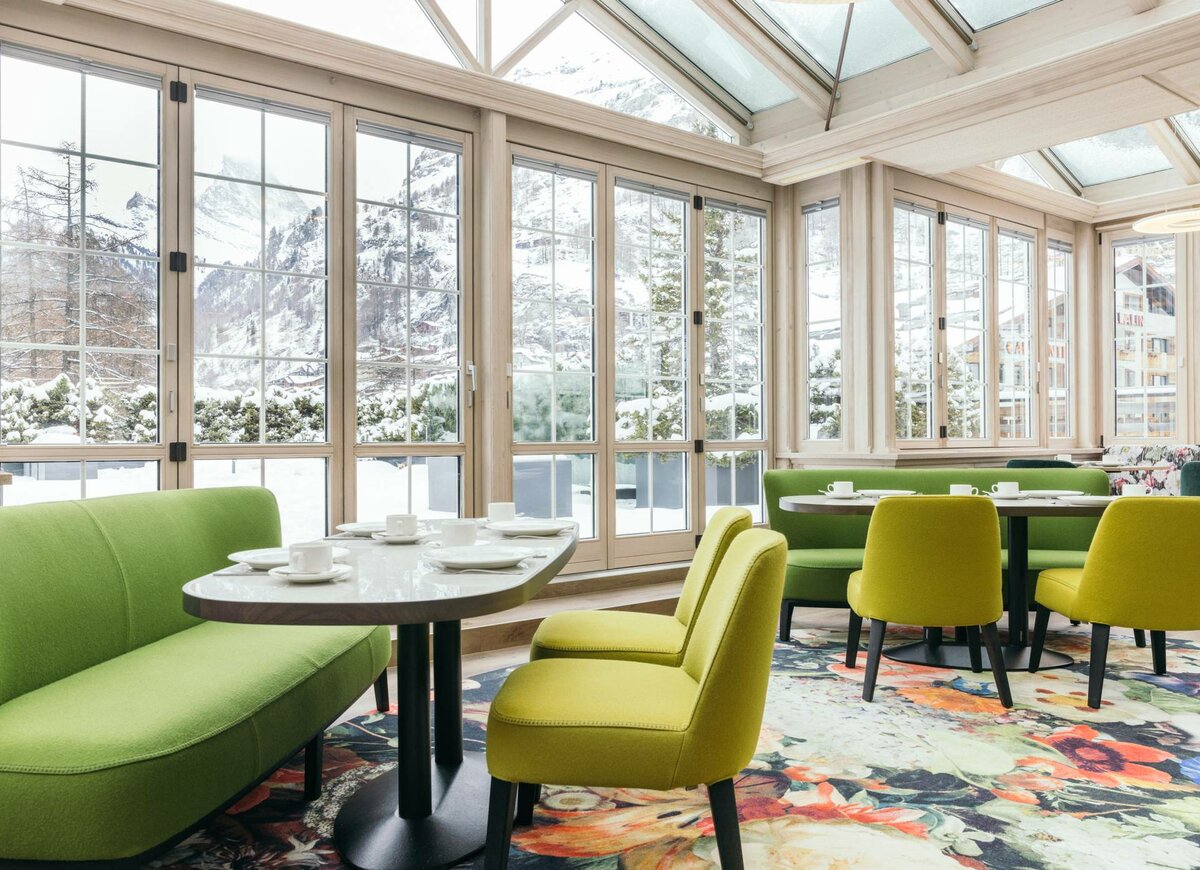 Glimpses of our 4-star hotel in Zermatt, Matterhorn